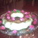 Flan and Candied Raspberries Holiday Dessert