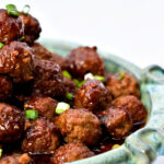 Chai Thai Meatballs | #SaucySuperBowl #SundaySupper
