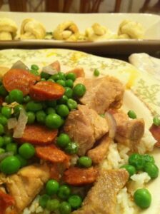 Portuguese Pork and Chorizo Recipe