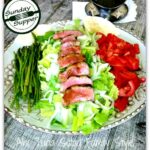Ahi Tuna Salad Family Style #SundaySupper 