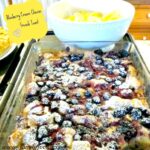 Blueberry Cream Cheese French Toast