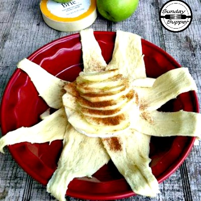 Apple and Almond Brie Puff Pastry
