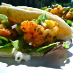 Spice-Rubbed Shrimp Tacos with Tropical Salsa 
