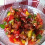 Stoplight Salsa | Mexican Fiesta #SundaySupper 