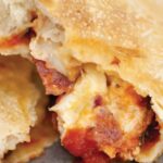 Sopressata and Genoa Salami Calzones #SeriousSandwich