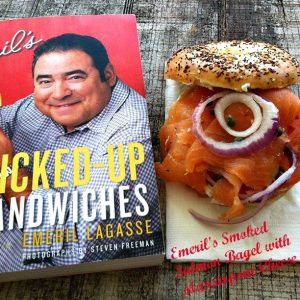 Emeril's Smoked Salmon Bagel with Mascarpone Cheese