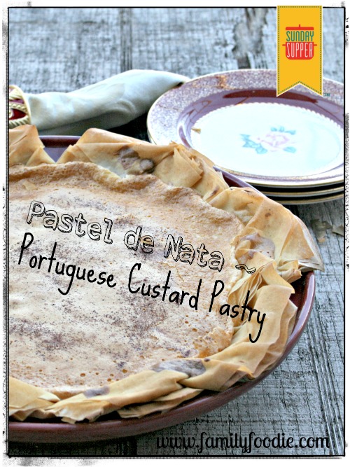 Pastel de nata Portuguese Custard Pastry