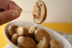 Asian Citrus Marinated Mushrooms
