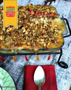 Thanksgiving Leftover Casserole