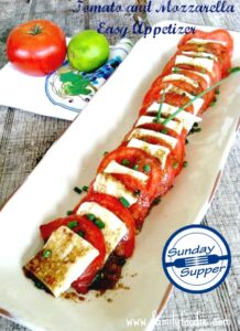Tomato and Mozzarella Appetizer
