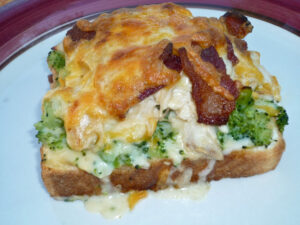 Turkey Mornay Open Face Sandwcih