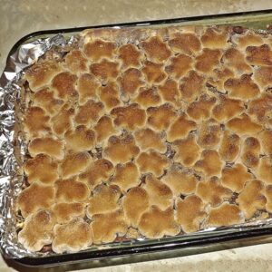 Gingerbread Smores Cookie Bars