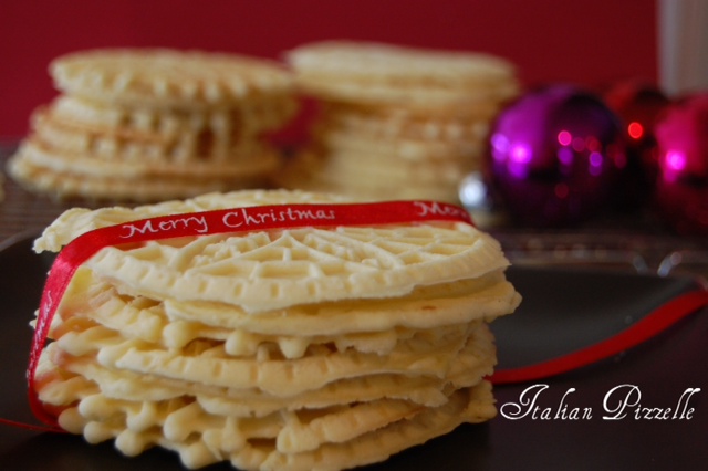 Italian Pizzelle Cookies 