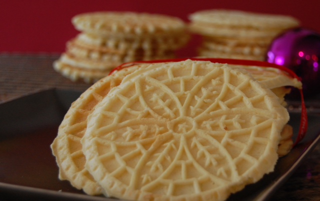 Italian Pizzelle Cookies 