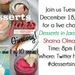 You are invited to our Desserts in Jars Holiday Party #DessertsInJars