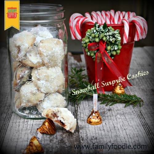 Snowball Surprise Cookies 
