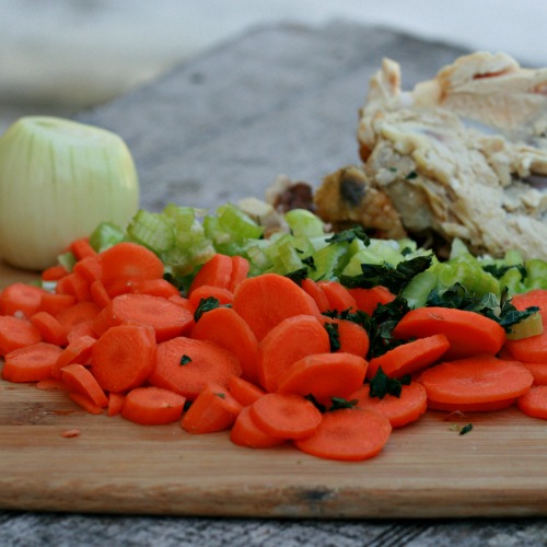 Almost Chick-fil-A Chicken Noodle Soup 