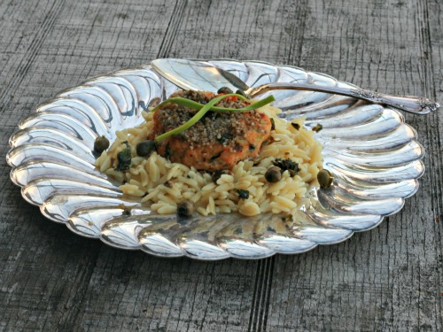 Parsley Garlic Caper Sauce