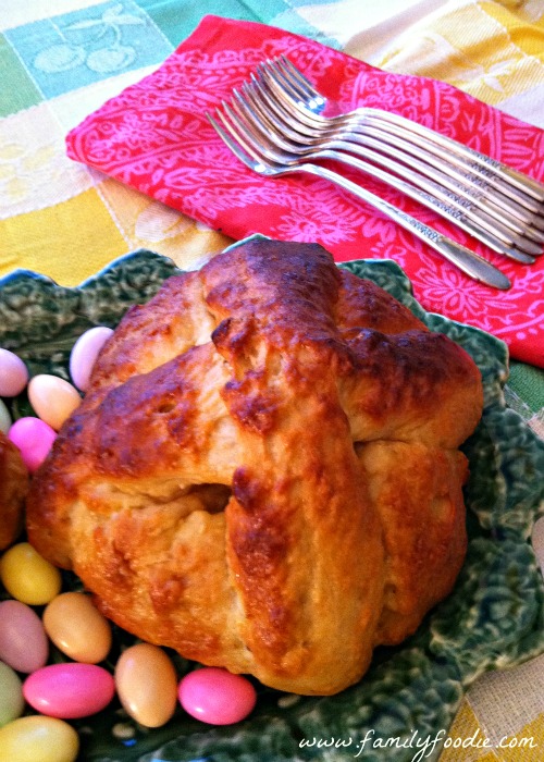 Portuguese Easter Bread Folar de Pascoa