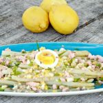 White Asparagus and Salmon Spring Salad #SundaySupper 