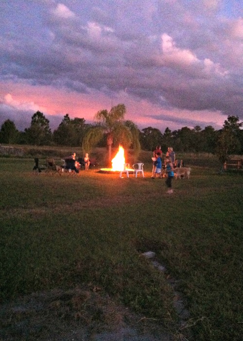 Steamy Kitchen Pig Roast Bonfire