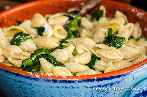 Spinach Chicken Pasta Salad