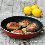 Crispy and Spicy Lemon Chicken Thighs #SundaySupper