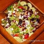 Goat Cheese Craisin Walnut Salad