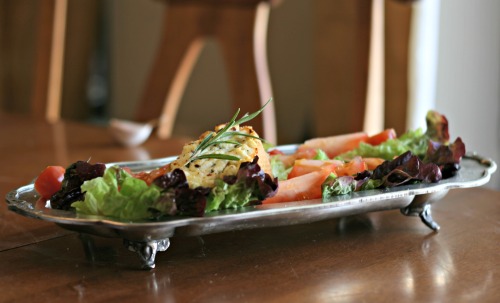 Warm Goat Cheese Salad 