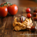 Roasted Tomato Hummus #SundaySupper