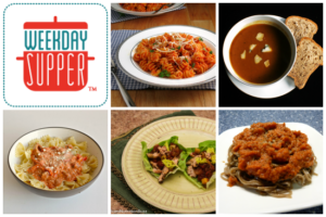 Weekday Supper Menu 12.23-12.27