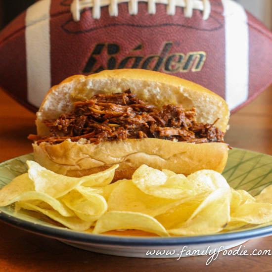 Football Sunday Teriyaki Pulled Pork #SundaySupper 