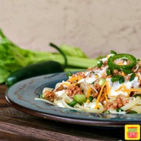 Slow Cooker Buffalo Chicken Chili #SundaySupper 
