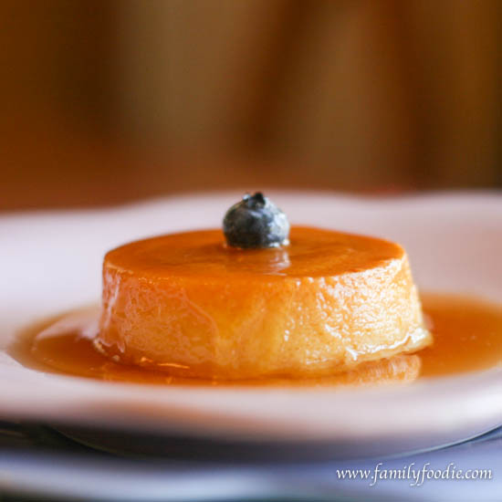 Flan with Moscato Sauce #SundaySupper 