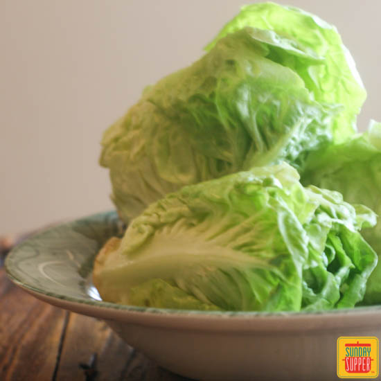 Angel Hair Shrimp Lettuce Wraps #SundaySupper