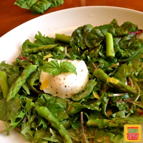 Asparagus Egg Salad #SundaySupper
