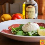 Burrata Bresaola and Arugula Appetizer #SundaySupper 