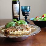 Chicken in a Caramelized Onion Wine Sauce #SundaySupper