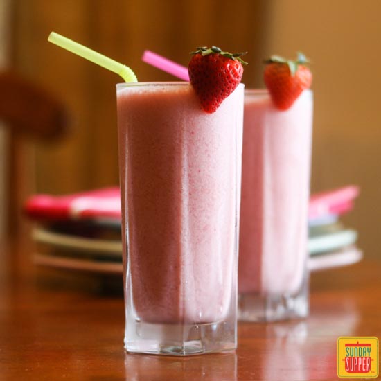 Good Morning Back to School Smoothies #SundaySupper
