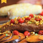 Roasted Pork Tenderloin over Sweet Potatoes #SundaySupper 