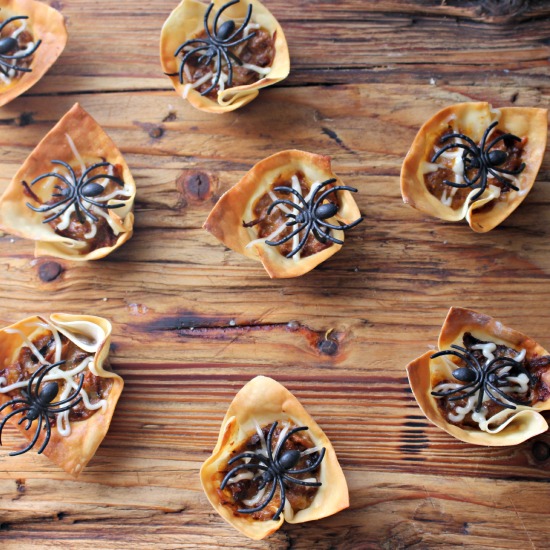 Halloween Buffalo Ranch Pork Bites 
