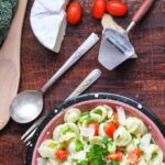 Orecchiette Pasta with Brie Broccoli and Tomatoes Recipe #SundaySupper 