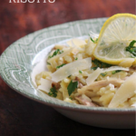 Creamy Turkey Orzo Risotto #SundaySupper 