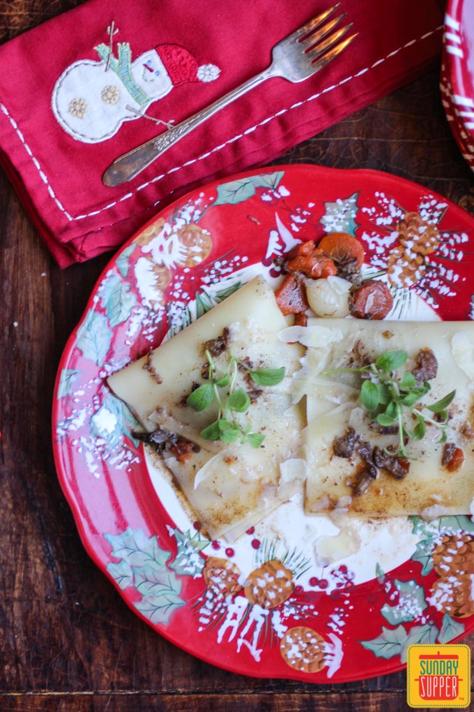 Braised Beef Ravioli #SundaySupper 