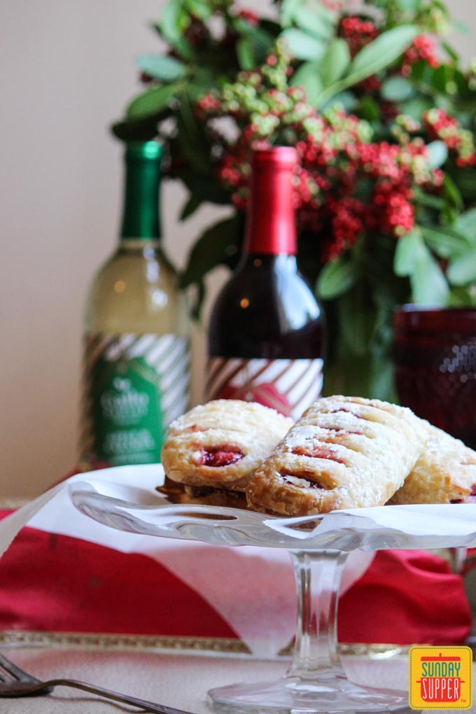 Strawberry Goat Cheese Pastry 
