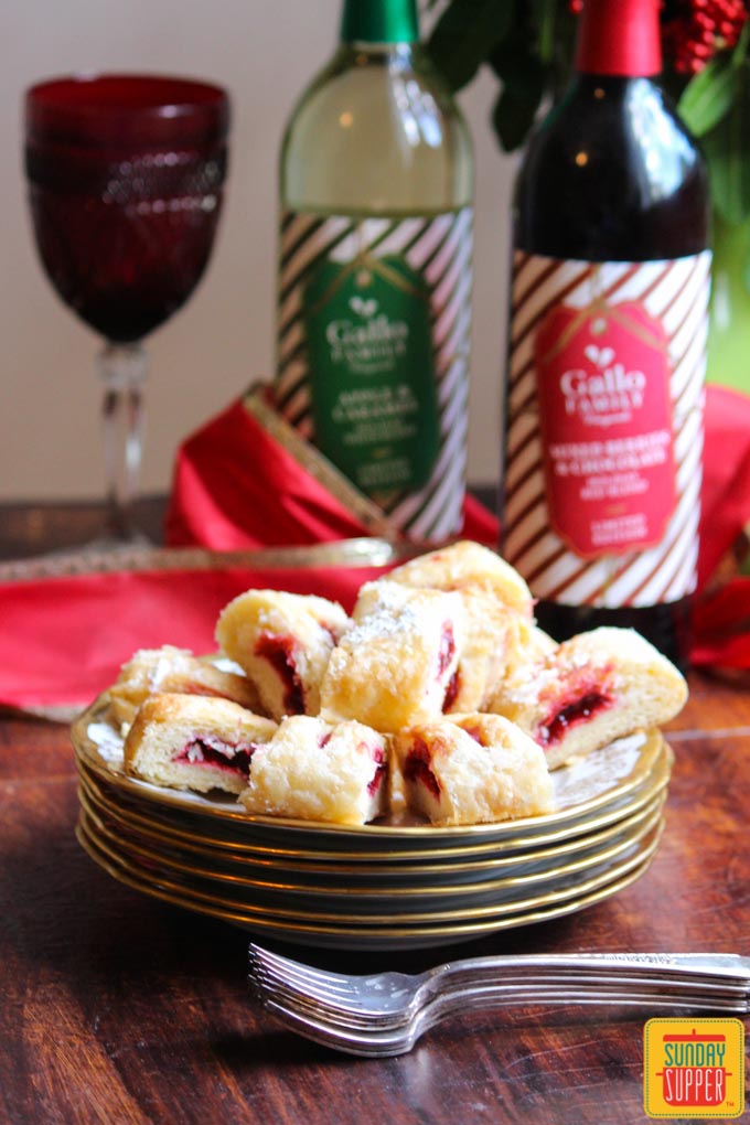 Strawberry Goat Cheese Pastry 