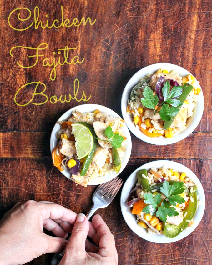 Chicken Fajita Bowls 