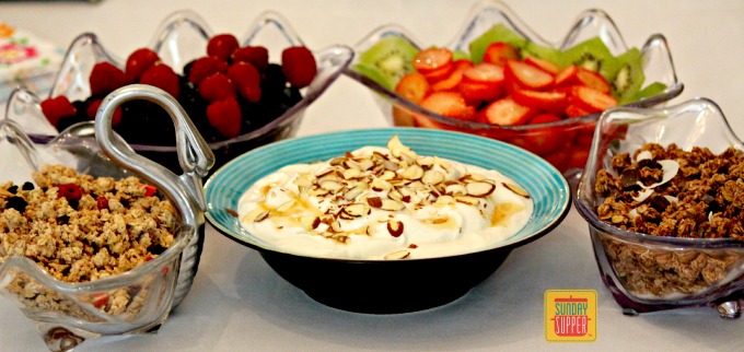 Greek Yogurt Parfait Bar