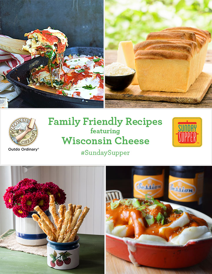 Wisconsin Cheese Family Friendly #SundaySupper 