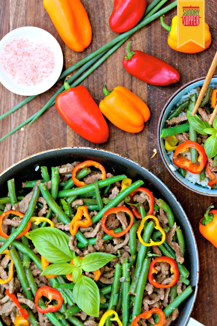 Asian Beef and Green Beans